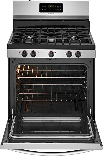 Stainless Steel 30" Gas Range with 5 Burners