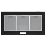 Ciarra 90cm Black Chimney Range Hood