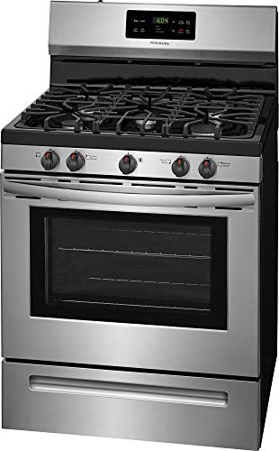 Stainless Steel 30" Gas Range with 5 Burners