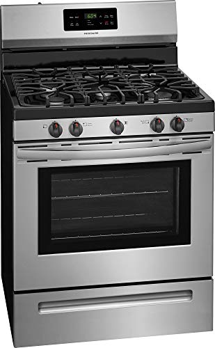 Stainless Steel 30" Gas Range with 5 Burners