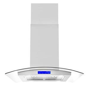 Island Mount Range Hood with Soft Touch Controls