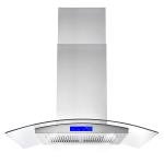 Cosmo 36" Stainless Steel Island Range Hood