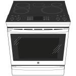 GE Profile™ 30" Smart Induction Range with Air Fry
