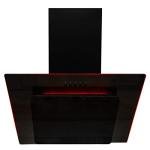 SIA AGE61BL 60cm Black Glass Cooker Hood