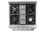 Thorkitchen 30" Dual Fuel Range with Convection Fan