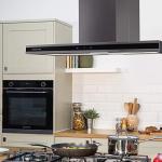 Russell Hobbs Island Cooker Hood - Dark Steel
