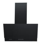 Black angled extractor fan for cookers