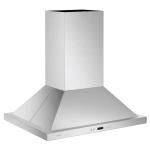 Cavaliere Island Range Hood in Brushed Stainless Steel
