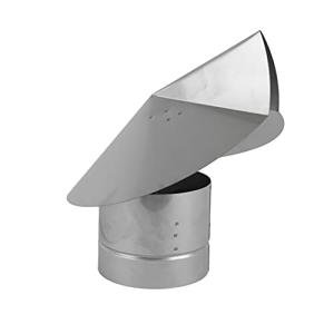 FAMCO Wind Directional Chimney Cap (Stainless Steel, 8 Inch)