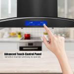 36" Island Mount Range Hood - 900 CFM