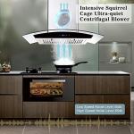 30" Wall Mount Range Hood with LED Lights