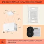 Klarstein Kronleuchter Island Hood - Island Cooker Hood