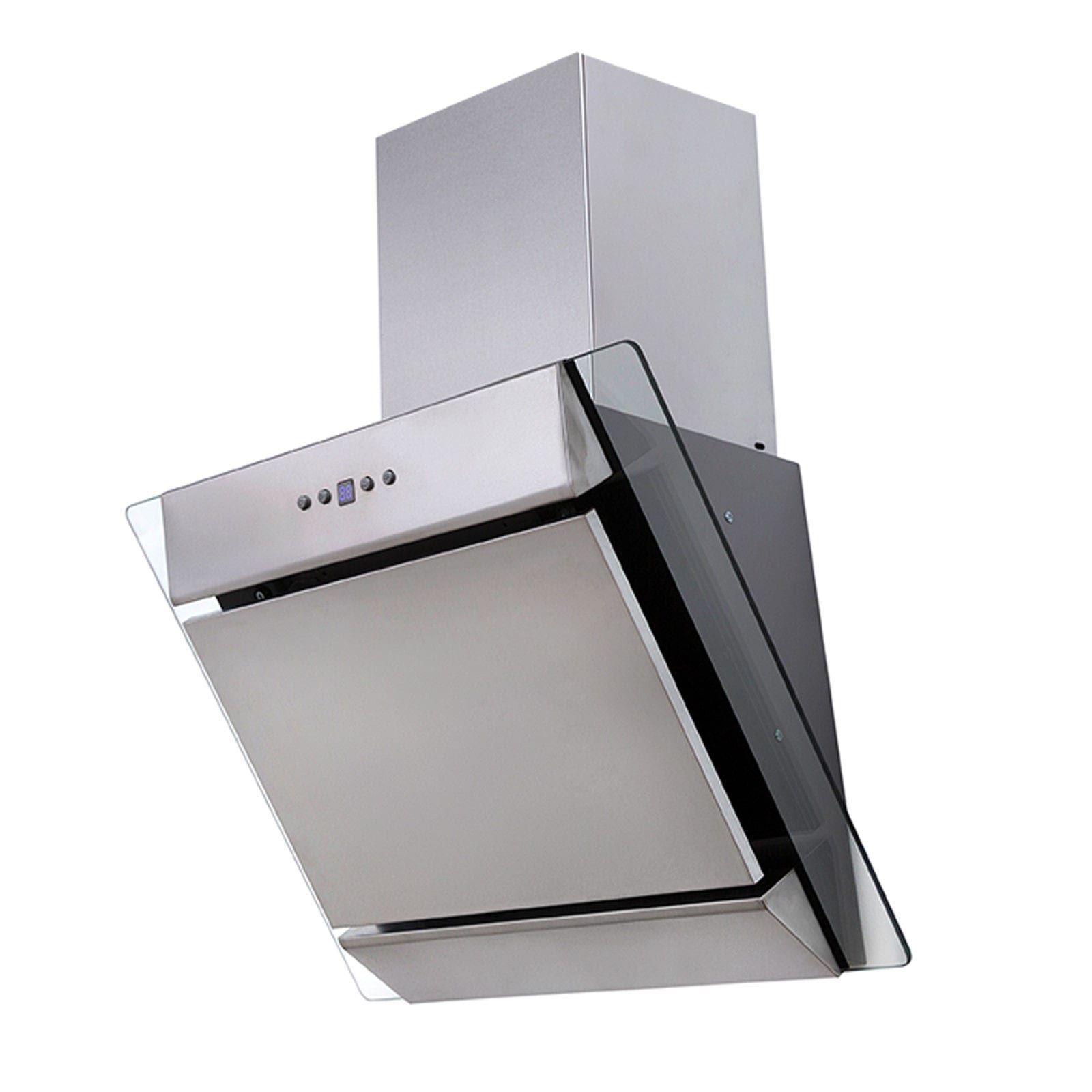 SIA AGL61SS Angled Cooker Hood - Stainless Steel