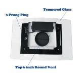 36" Island Range Hood with Touch Control