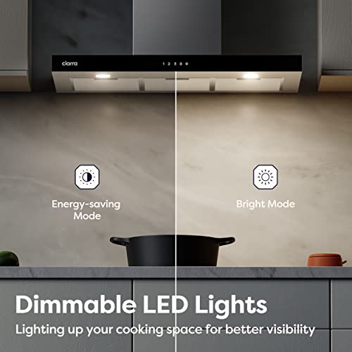 CIARRA 90cm Touch Control Cooker Hood