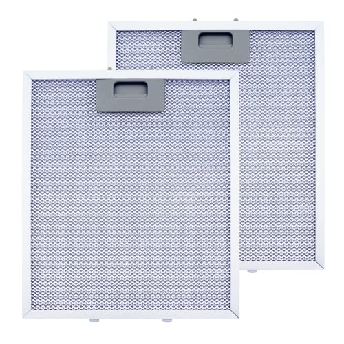 2-Pack Aluminum Mesh Range Hood Filter Replacement