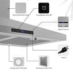 30" Stainless Steel Range Hood with 500CFM