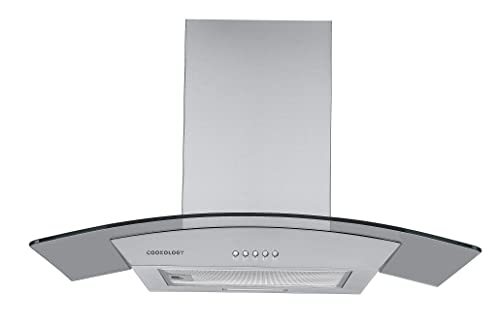 Cookology 70cm Chimney Cooker Hood with LED lights