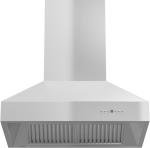 Stainless Steel 48" Island Mount Range Hood