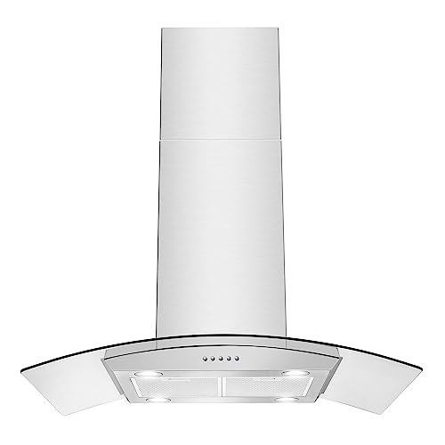 36" Stainless Steel Island Range Hood - 700 CFM