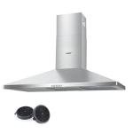 90cm Chimney Cooker Hood with LED and Filters