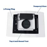 36" Stainless Steel Island Range Hood - 700 CFM