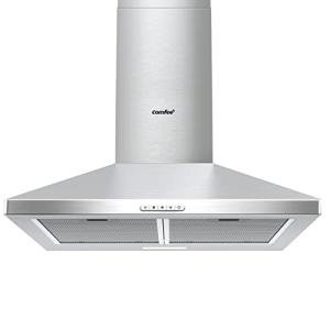 60cm Stainless Steel Chimney Cooker Hood with LED