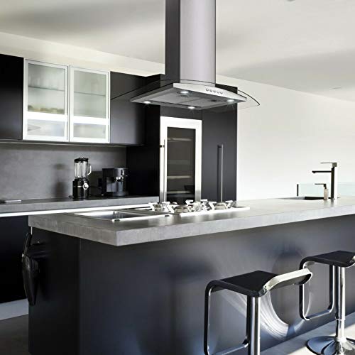 36" Stainless Steel Island Range Hood - 700 CFM
