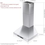 36" Stainless Steel Wall Mount Range Hood