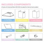 90cm Chimney Cooker Hood with LED and Filters