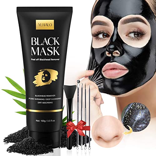 Charcoal Blackhead Remover Mask Kit with Accessories