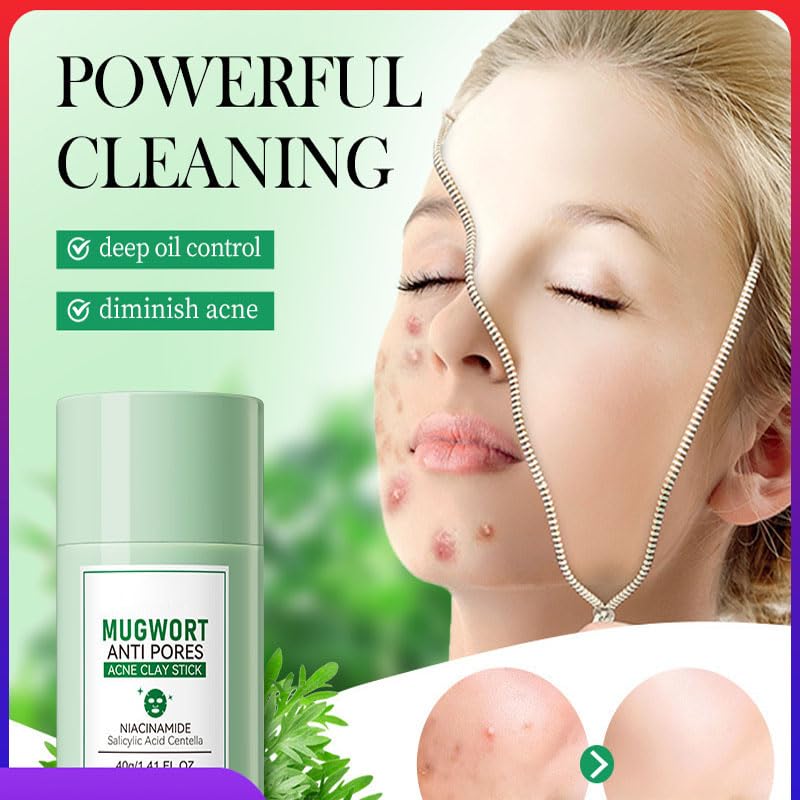 Vegan Wormwood Mud Clay Mask for Deep Cleansing
