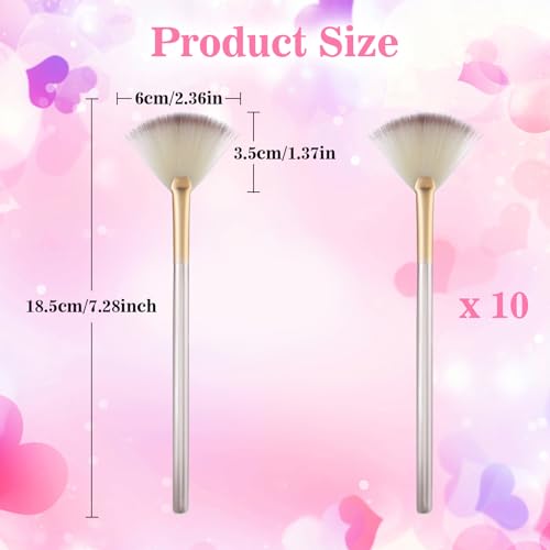 Aster 10-Piece Facial Mask Brush Set