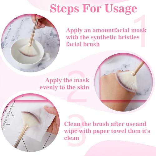 Aster 10-Piece Facial Mask Brush Set