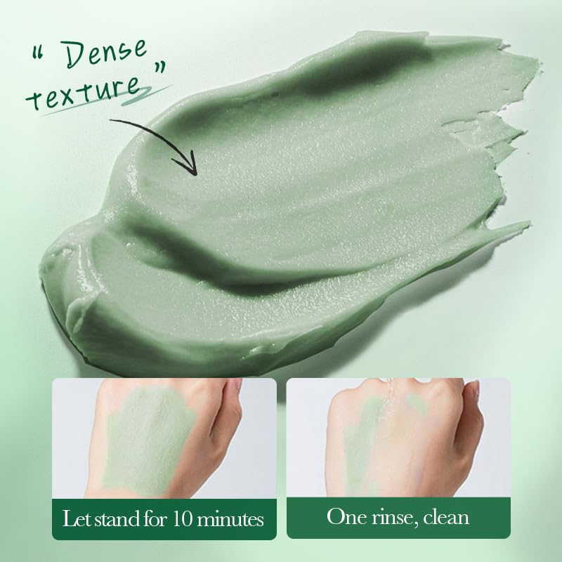 Vegan Wormwood Mud Clay Mask for Deep Cleansing