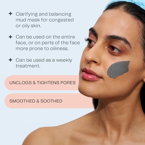 Clarifying Charcoal Mud Mask for All Skin Types