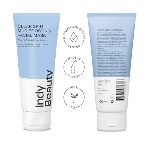 Clarifying Charcoal Mud Mask for All Skin Types
