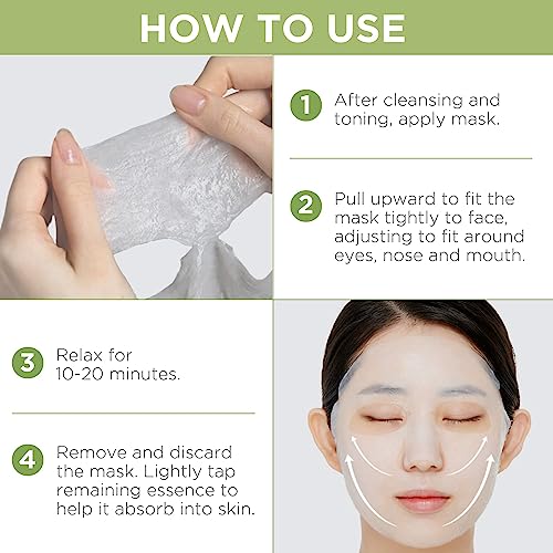 MediHeal Tea Tree Essential Facial Masks - Pack of 10