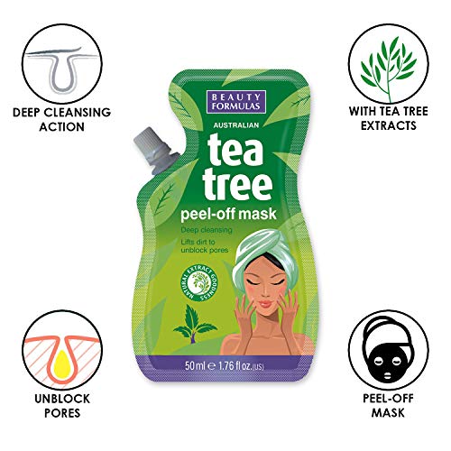 Australian Tea Tree Peel-Off Mask for Deep Cleansing
