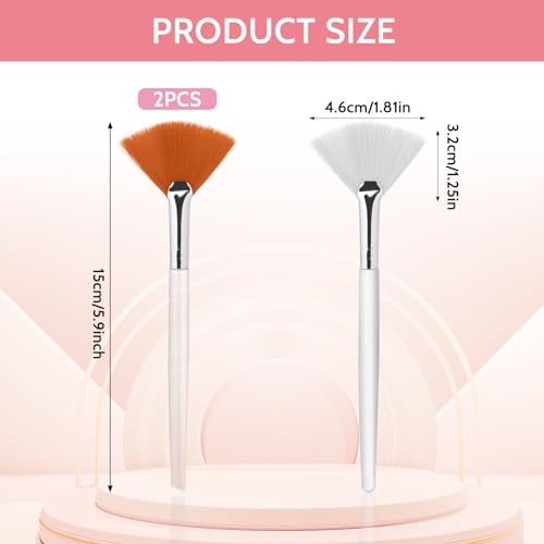 Giantree 4-Pack Facial Mud Mask Applicator Brushes