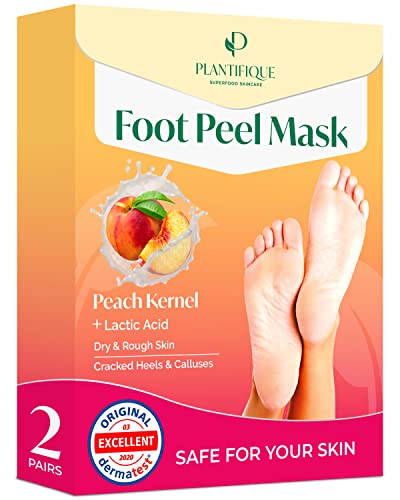 Plantifique Foot Peel Mask for Soft, Smooth Feet