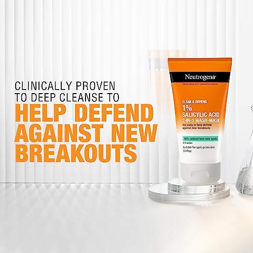 Neutrogena Clear & Defend 2-in-1 Clay Mask