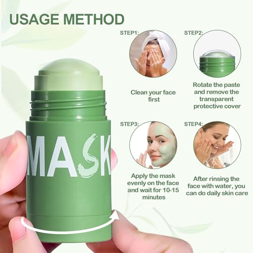 Green Tea Mask Stick for Deep Cleansing