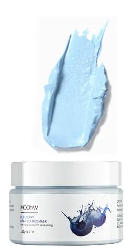 Blueberry Dead Sea Mud Mask: Detox & Hydrate