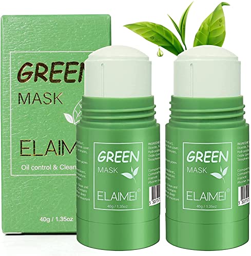 Green Tea Clay Mask Stick - Deep Clean & Purify