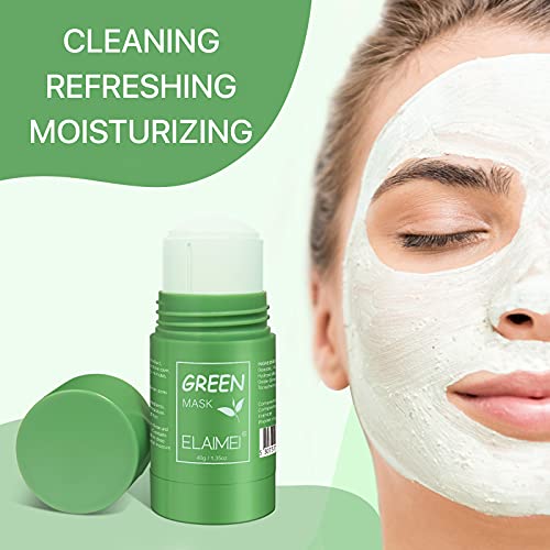 Green Tea Clay Mask Stick - Deep Clean & Purify