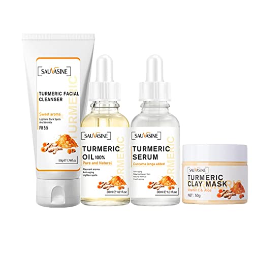 Turmeric Skin Care Set for Dark Spot Correction