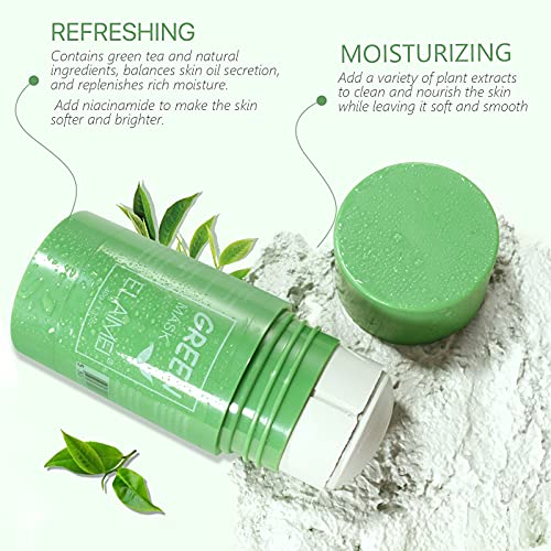 Green Tea Clay Mask Stick - Deep Clean & Purify