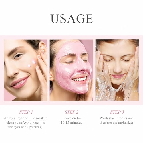 ILOVMUP 6-Pack Vegan Clay Mud Masks Set