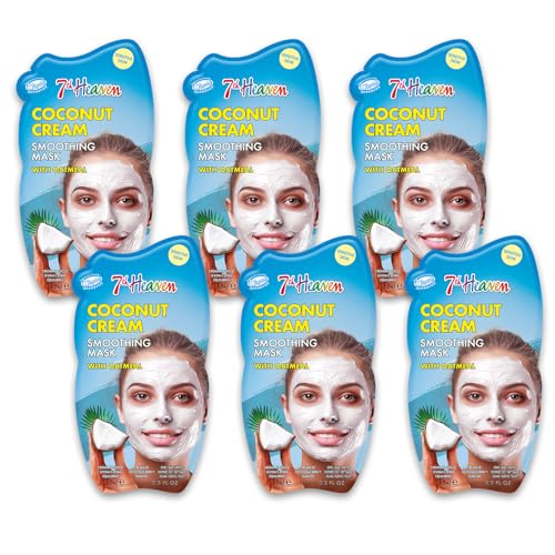 Coconut Cream Oatmeal Mud Mask - Pack of 6